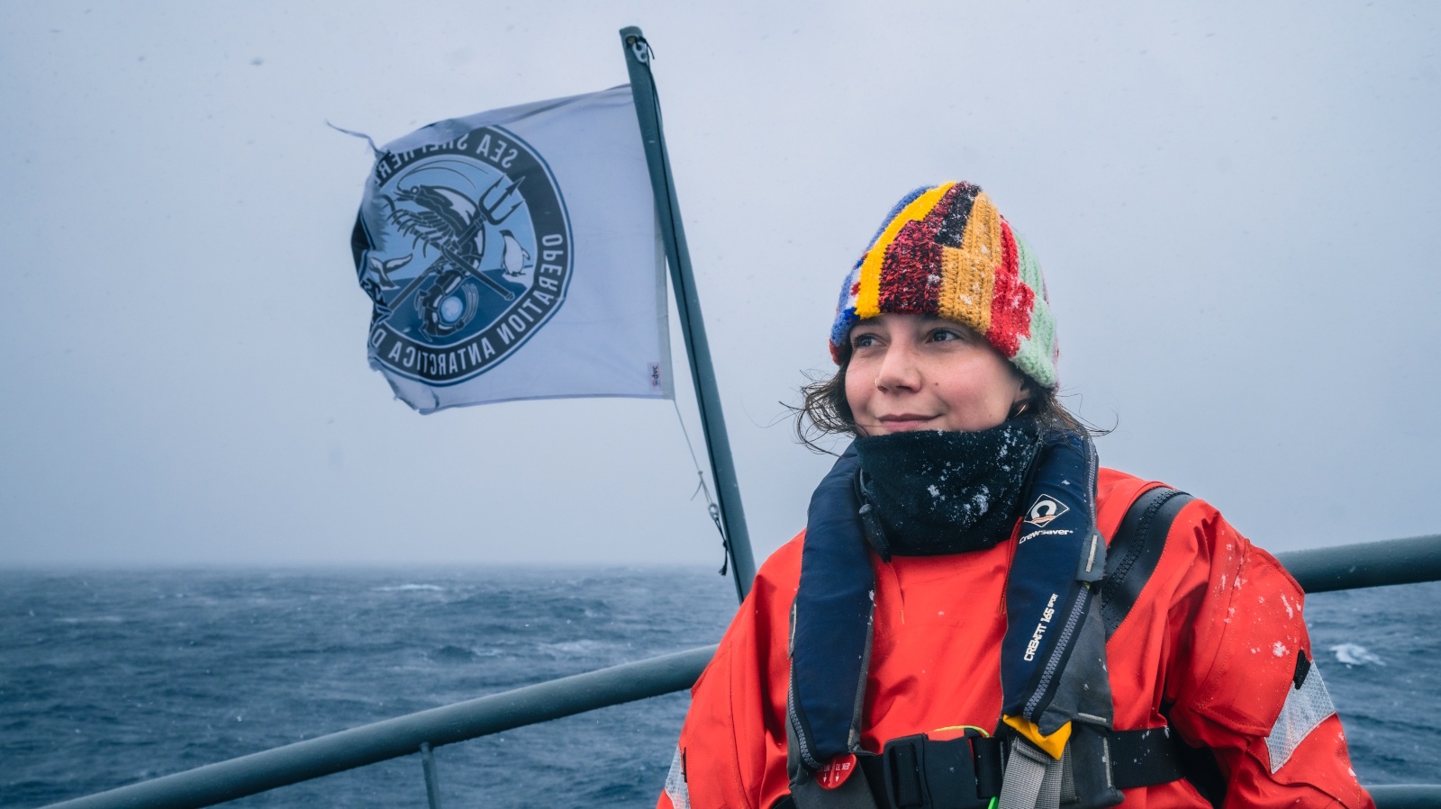 Scientist Carmella Re Conducts Whale Research Amid Krill Fishing in Antarctica